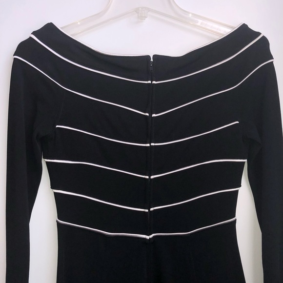 Black and white gown - Picture 2 of 5